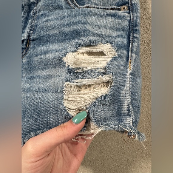 American Eagle Hi-Rise Shortie Next Level Stretch - Picture 2 of 7